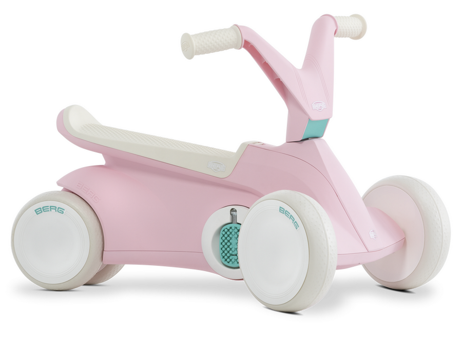 Веломобіль BERG GO Ride On на педалях Рожевий 2 в 1 Нідерланди (24.50.01.00), фото 1