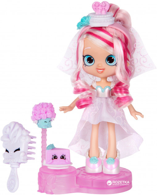 Лялька SHOPKINS SHOPPIES серії «Вечірка» — НЕВІСТА (з аксесуарами)
