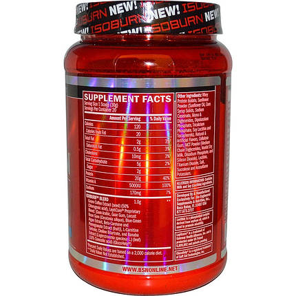 Протеїн BSN IsoBurn 600 g, фото 3
