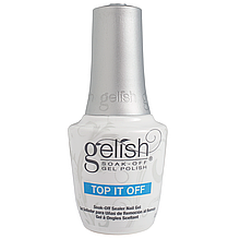 GELISH TOP-IT-OFF - топ -гель (силер) для гелевого лаку 15 мл