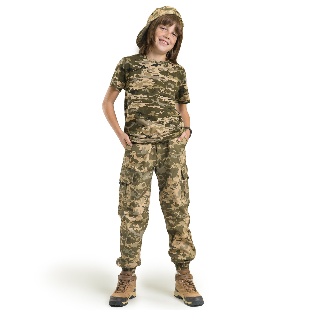 Штани дитячі камуфляжні ARMY KIDS  Скаут камуфляж Піксель