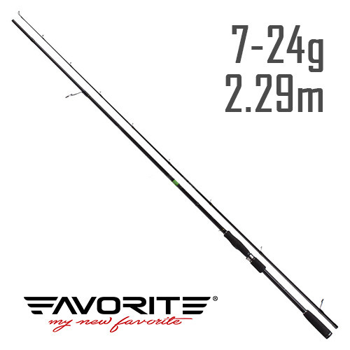 Спінінг Favorite X1 X1-762M 2.29 m 7-24g Ex-Fast