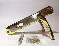 Ручка дверна Fuaro Corona STL 85 мм сатен-золото
