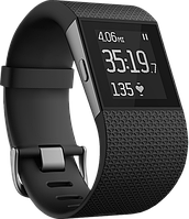 Fitbit Surge HR Black (FB501BKS-EU) (Розмір S)