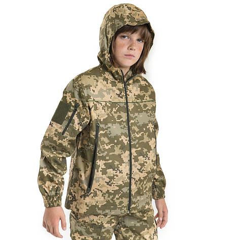 Куртка дитяча ARMY KIDS Скаут камуфляж Піксель, фото 1