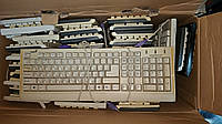 Клавиатура PS/2 белая/желтая