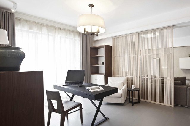 Штори в стилі хай-тек. Конструкції і тканини