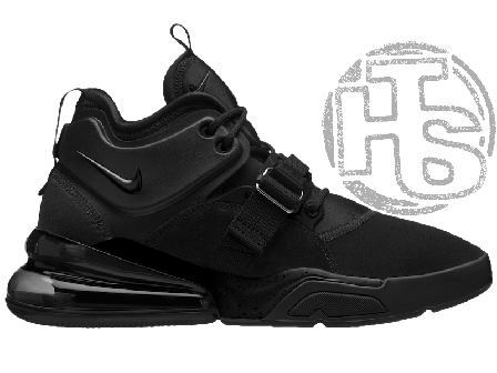 Чоловічі кросівки Nike Air Force 270 Triple Black AH6772-010, фото 1