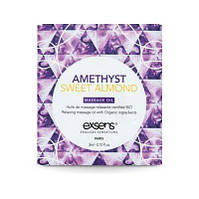 Пробник массажного масла EXSENS Amethyst Sweet Almond 3мл 777Shop.com.ua