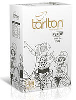 Чай Тарлтон Пекое черный 250 г цейлонский листовой Pekoe Tea Tarlton