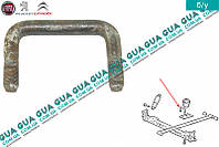 Драбина/коба кріплення задньої рессори (14x1.5x60x80) (сталева ресора) 1 шт 1304637080 Citroen /