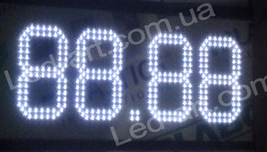 Светодиодное табло для АЗС LED-ART-Stela-200-12, ценовой модуль для АЗС - фото 1 - id-p8333801