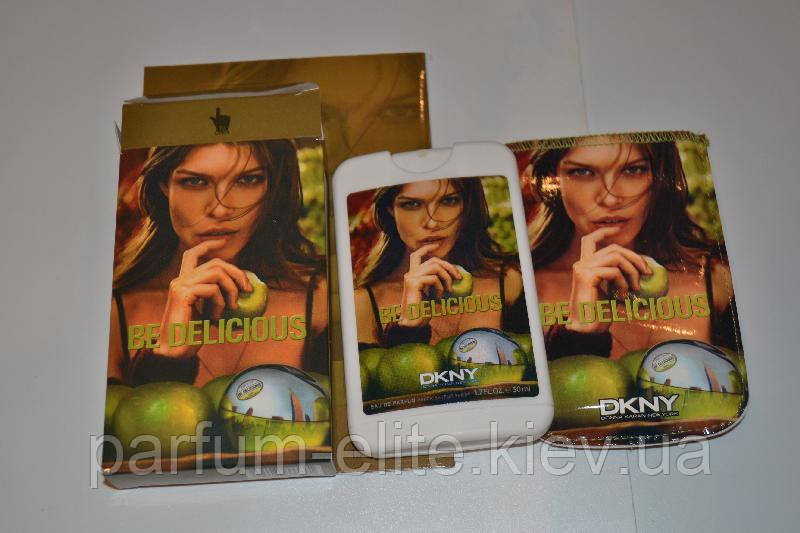 Мініпарфуми у вишуканому чохлі Donna Karan Be Delicious 50ml, фото 1