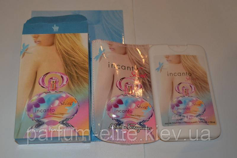 Жіночий мініпарфуми у вишуканому чохлі Ferragamo Incanto Shine 50ml