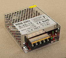 Dilux — Блок живлення 40 Вт, 12 В,3.33А, негерметичний IP20, Premium клас, гарантія 2года.