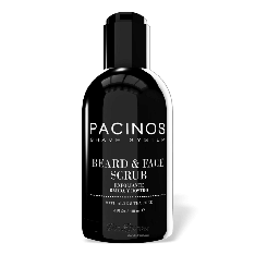 Скраб для обличчя і бороди Beard and face scrub Pacinos 118 мл