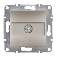 Розетка телевізійна прохідна Schneider Electric Asfora Бронза EPH3200369