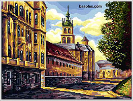 Схема для вишивки бісером "Львівський арсенал", 31.11х41.06см, повна зашивка