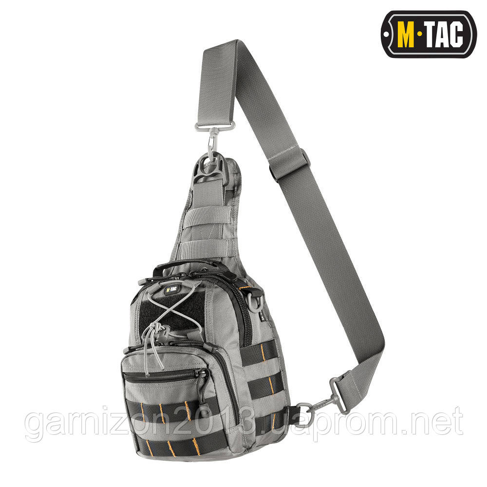 M-TAC СУМКА URBAN LINE CITY PATROL CARABINER BAG GREY