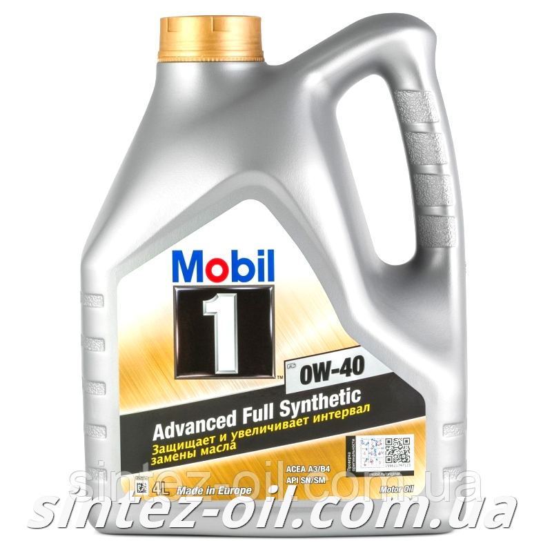 Моторна олива Mobil 1 FS 0W-40 (4 л)