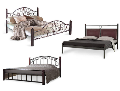 Ліжка металеві