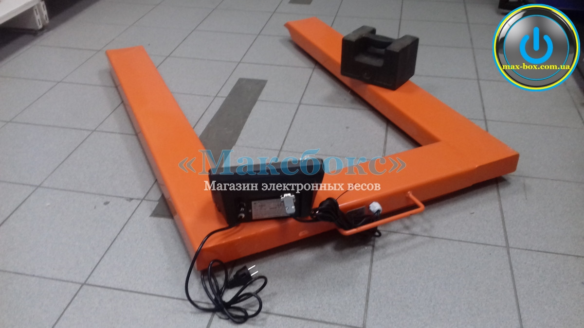 Палетні ваги для євро піддонів 1000 кг – Зевс ВПЕ 1000-4 Н 1208, фото 1