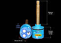 Картридж для змішувача в душову кабіну Ango 8803 діаметр 33 мм 3 режими, фото 2