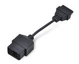 Перехідник Toyota 17 pin OBD - OBD II 16 pin, фото 3