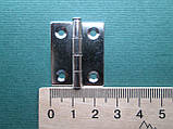 Петля мала товщиною 0,8 мм, нержавіюча сталь А2 (AISI 304), фото 4