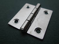 Петля малая толщиной 0,8 мм, нержавеющая сталь А2 (AISI 304) 30х28.5