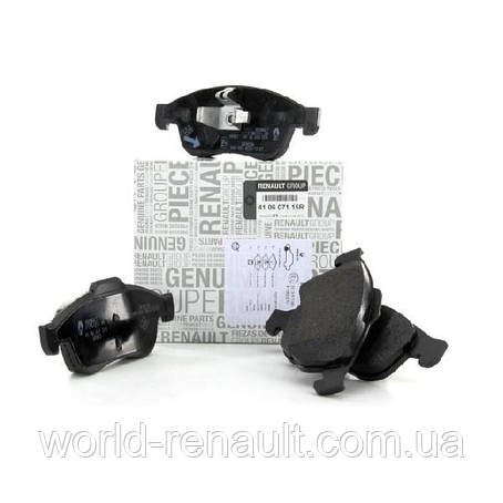 Renault (Original) 410600379R — Комплект передніх гальмівних колодок Рено Меган 3, Рено Флюенс, фото 1