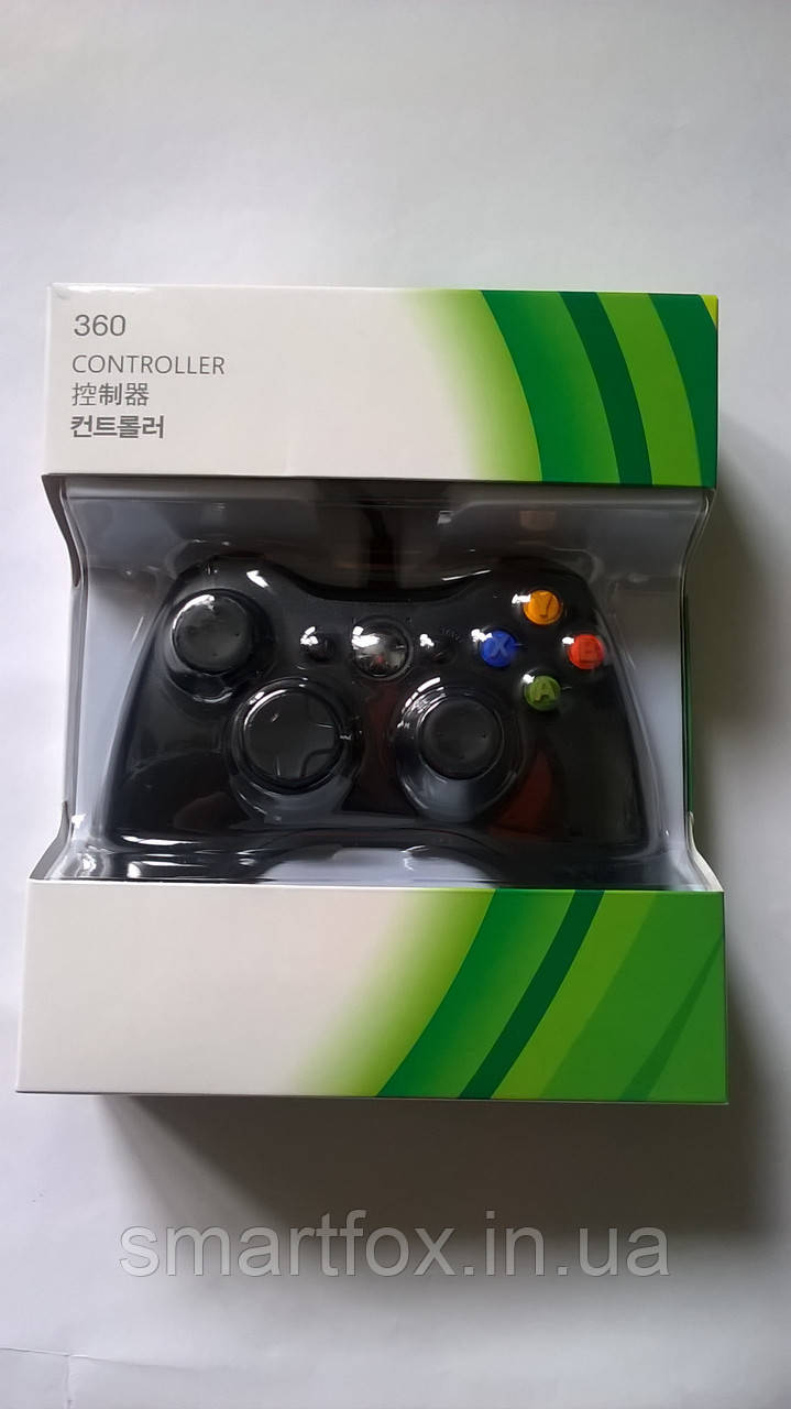 XBOX 360 джойстик(дротовий)