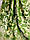 Тканина з люрексом 1.5 м ширини, зелень/золото, фото 6