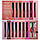 Набір рідких матових помад HUDA BEAUTY Demi Matte 15 в 1, фото 3