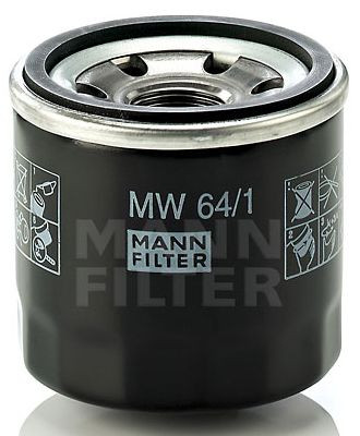 Масляный фильтр на мотоцикл HONDA ( CB , CBF , CBR , XL , VTR , VT , NV , VFR , VF , ST , NT ) MANN MW 64/1 - фото 1 - id-p75342272