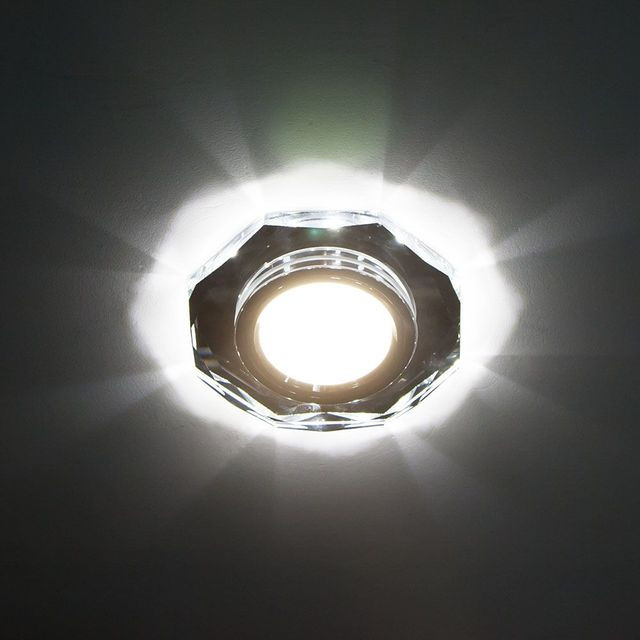 Точковий світильник Feron 8020-2 LED з підсвіткою
