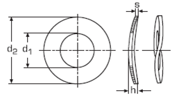 Шайба Ф3 DIN 137B завод 