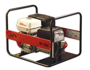 Бензиновий генератор RID RH 7000 E
