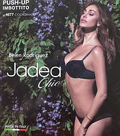 Комплект нижнего белья Jadea 4677 nero push up + slip