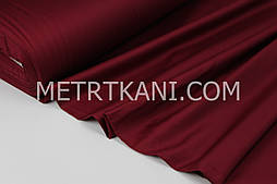 Сатин преміум, вишневого кольору ширина 240 см No ПС-0033
