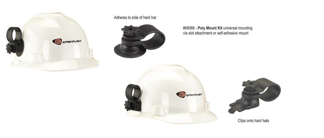 Кріплення для ліхтаря на каску Poly Mount Kit