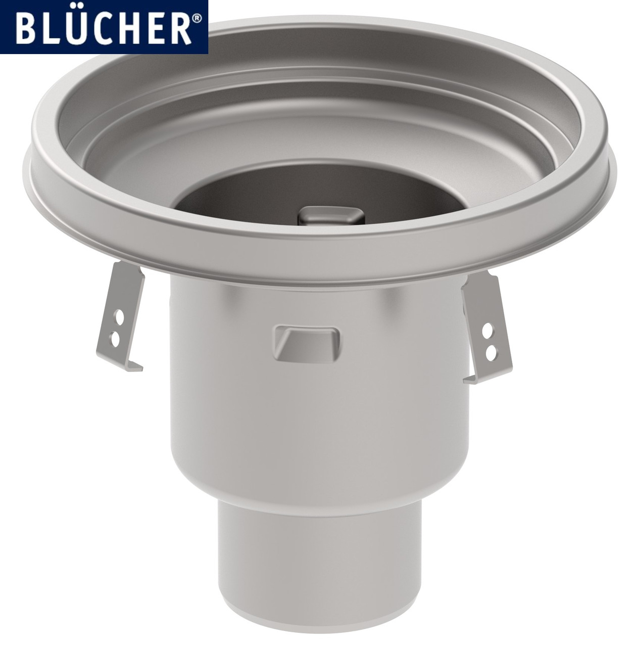 Промисловий трап Blucher 755.513.110, нержавіюча сталь, вертикальний вихід DN110