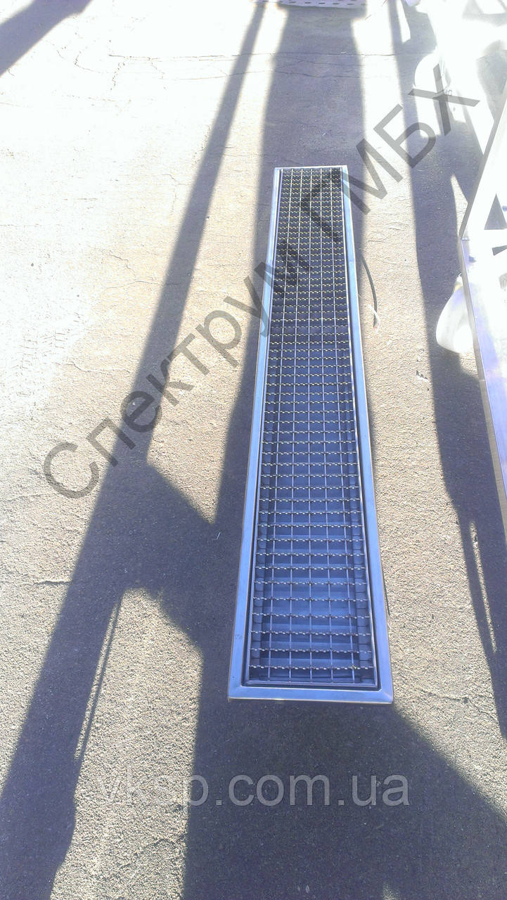 Канализационный лоток 1500х200 с трапом для отвода воды: продажа, цена ...