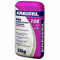 Kreisel 108 Клей для натурального каменю, білий еластичний, 25кг