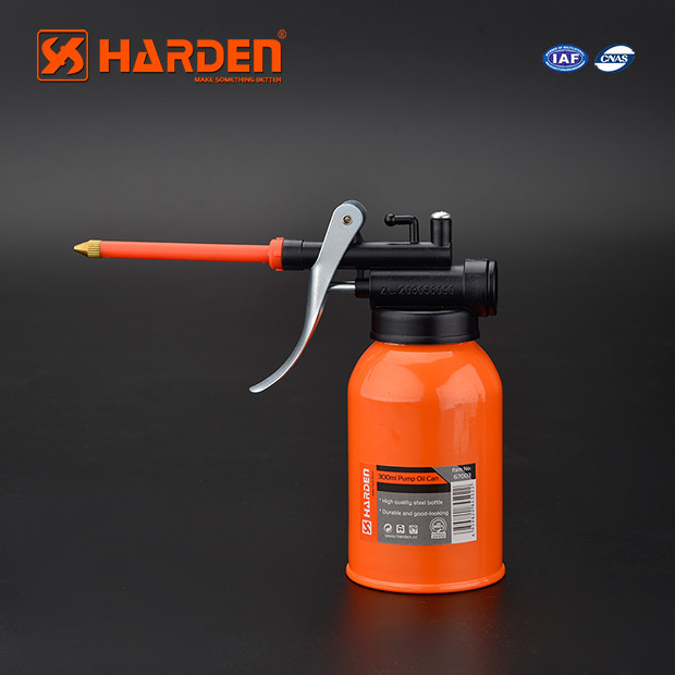 Нагнітач для олії ручний (оливка) 300 мл Harden Tools