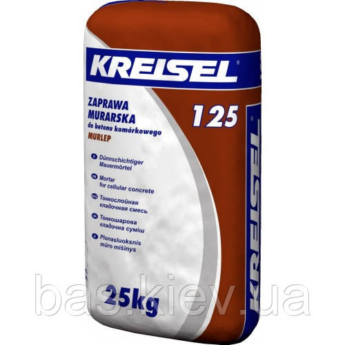 Kreisel 125 Суміш для кладки газобетону, 25кг