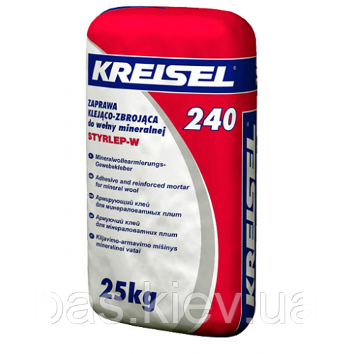 Kreisel 240 Армуюча суміш для мінеральної вати , 25кг