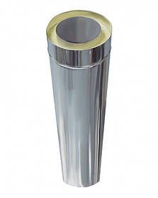 Труба нержавійка 0,5/0,5 мм,діаметр 110/200 мм. димар
