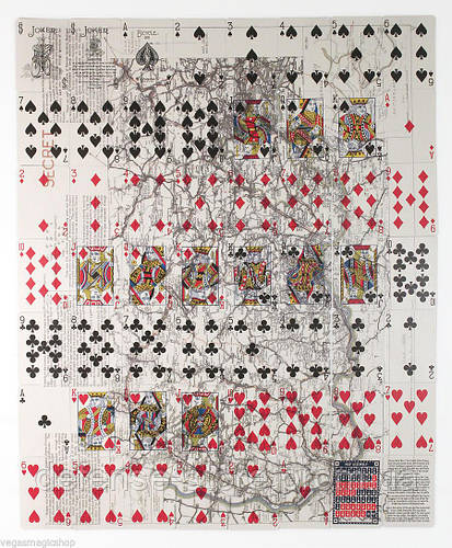 Bicycle Escape Map Playing Cards ID 849821900