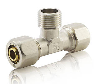 Трійник Обжимний FADO 16х1/2з RFT21 (розбірне з'єднання)